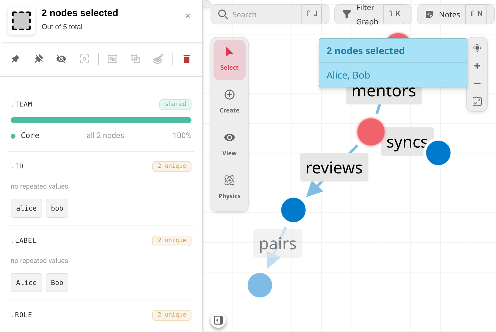 Multi-select & bulk actions